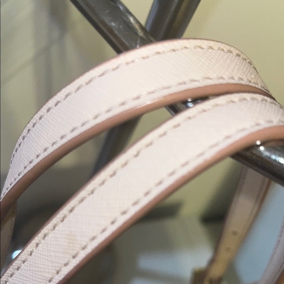 TORY BURCH POWDER PINK MEDIUM YORK BUCKEL TOTE - Picture 8 of 16